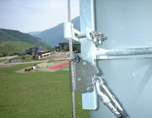 Ligne de vie verticale pour travaux en hauteur