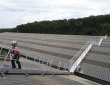Installation d’un système antichute sur un site industriel à Pau