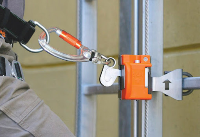 installation ligne de vie verticale