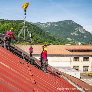 Photo travaux sur corde