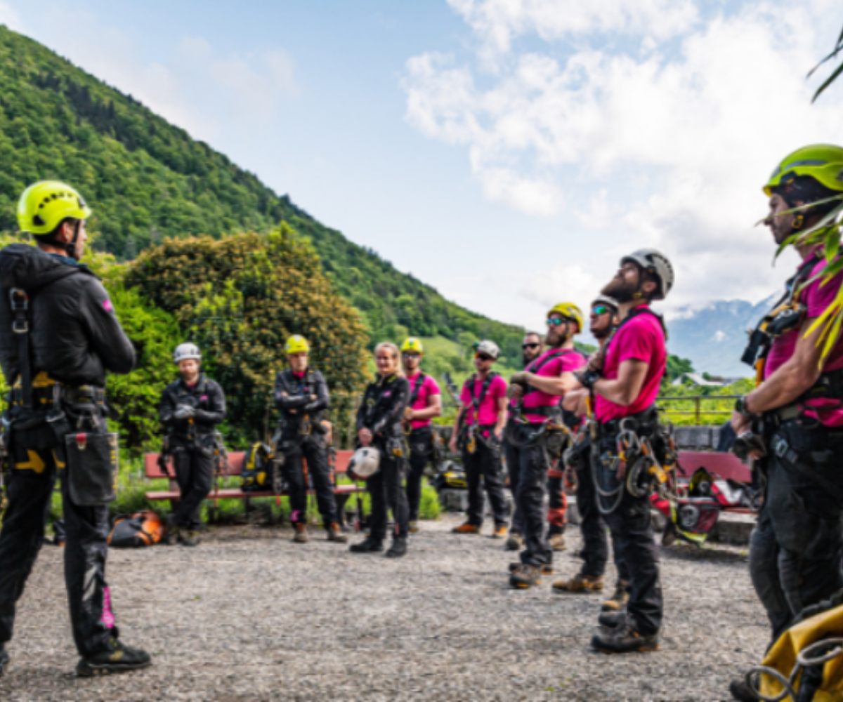 Formation pour travail en hauteur