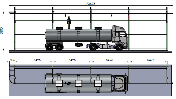 conception-3D-portique-camion